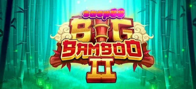 ภาพบรรยากาศป่าไผ่ในเกมสล็อต Big Bamboo 2