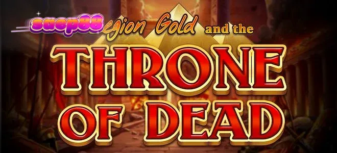 ภาพกราฟิกธีมวิหารโบราณของเกมสล็อต Legion Gold and the Throne of Dead